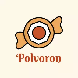 Deliciously Circular Polvoron Treat with Creamy Center Logo Template