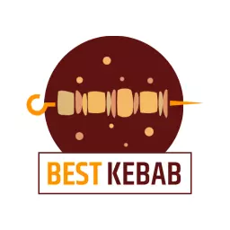 Deliciously Grilled Kebab Skewers Served Freshly Logo Template