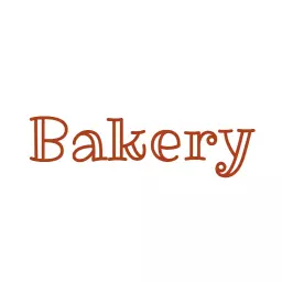 Deliciously Rich Brown Wordmark for Bakery Logo Template