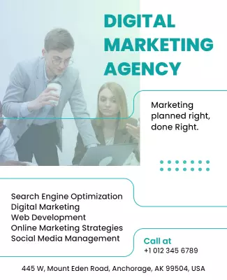 Digital Marketing Services Agency Flyer Template