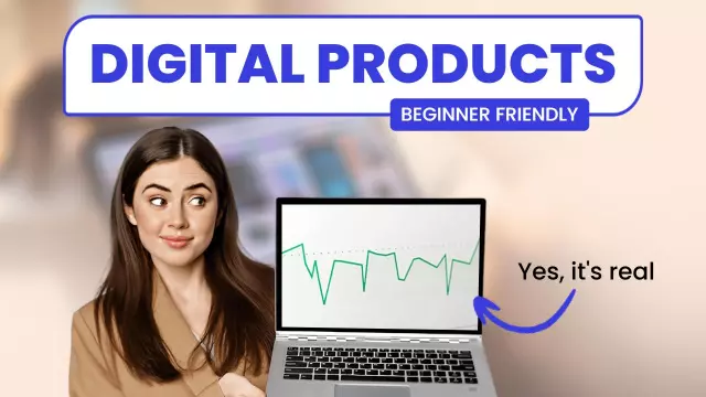Digital Products Growth Trends Analysis YouTube Thumbnail Template