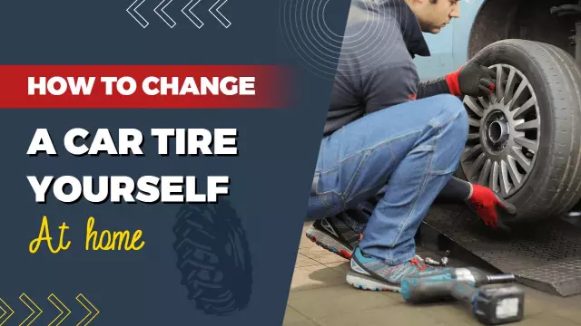 DIY Tire Change Guide Car YouTube Thumbnail Template