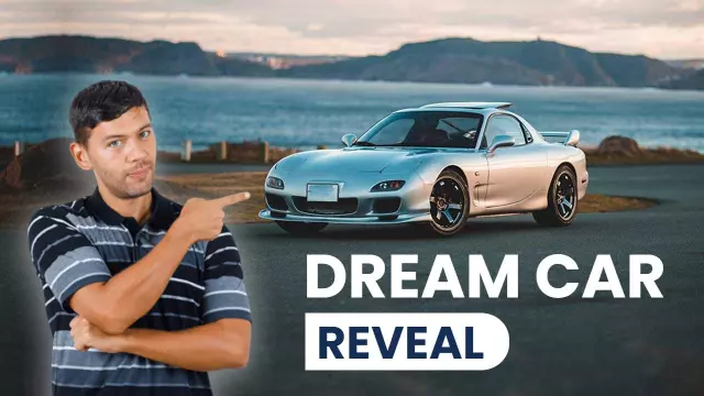 Dream Car Reveal Luxury Sports Vehicle YouTube Thumbnail Template