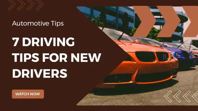 Driving Skills Guide for New Drivers Car YouTube Thumbnail Template
