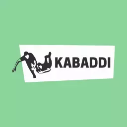 Dynamic Action of Kabaddi Players in Competitive Match Logo Template