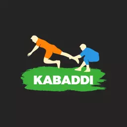 Dynamic Action Showcase with Kabaddi Players in Motion Logo Template