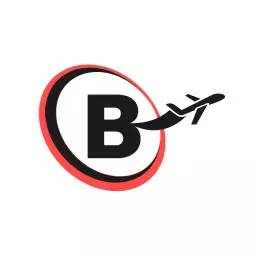 Dynamic Airplane Design Perfect for Travelling Services Logo Template
