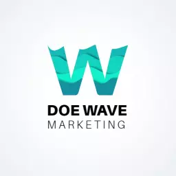 Dynamic Aqua Wave Design Inspiring Modern Marketing Logo Template