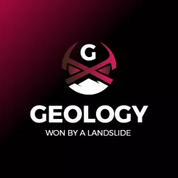 Dynamic Black and Pink Geology Design Featuring Landform Logo Template