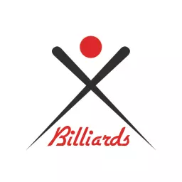 Dynamic Black and Red Billiards Sports Action Logo Template