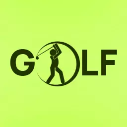 Dynamic Black Golf Swing Representing Passion for the Sport Logo Template