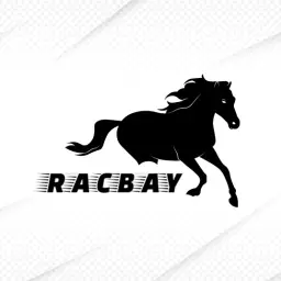 Dynamic Black Horse in Motion for Racing Sports Logo Template
