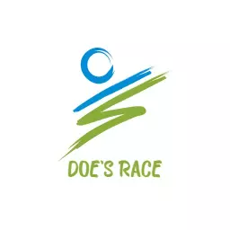 Dynamic Blue and Green Motion Concept for Racing Logo Template