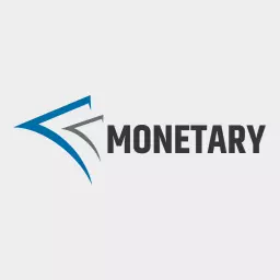 Dynamic Blue Arrow Design Highlighting Monetary Transactions Logo Template