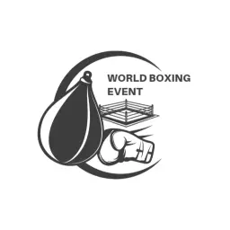 Dynamic Boxing Equipment Illustration for World Event Logo Template