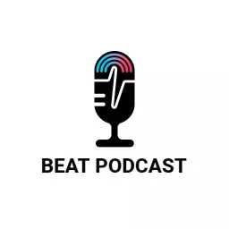 Dynamic Colorful Microphone Design for Engaging Podcast Logo Template