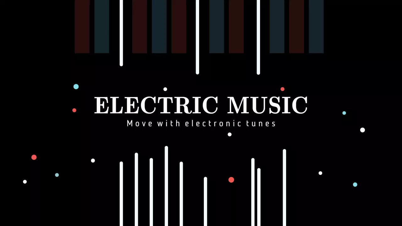 Dynamic Electric Music Vibes for YouTube Channel Banner Template