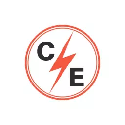 Dynamic Energy Bolt Symbol Representing Electronics Logo Template