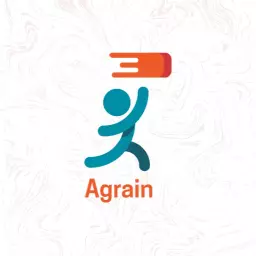 Dynamic Figure Moving with Food Delivery Concept Logo Template