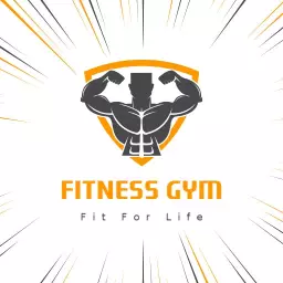 Dynamic Fitness Gym Logo Showcasing Strength and Life Energy Logo Template
