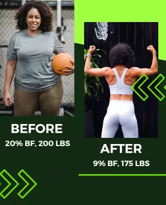 Dynamic Fitness Transformation Journey Poster Template