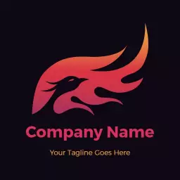 Dynamic Flames in Fiery Colors for Innovative Fire Logo Template