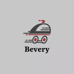 Dynamic Food Delivery Car Design for Restaurant Logo Template
