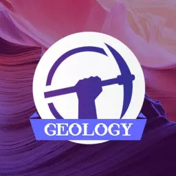 Dynamic Geology Logo Featuring Mining Pick and Earth Tones Logo Template