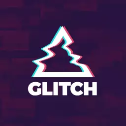 Dynamic Geometric Design with Glitch Effects Logo Template
