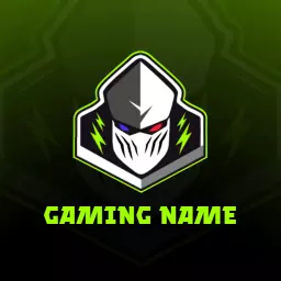 Dynamic Green and Black Gaming Logo for Competitive Esports Logo Template
