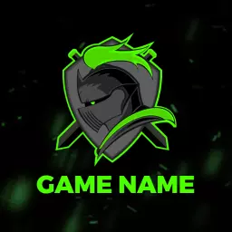 Dynamic Green Knight Shield Represents Competitive Esports Logo Template