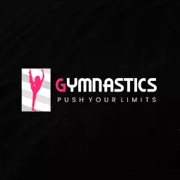 Dynamic Gymnastics Logo Showcasing Strength and Flexibility Logo Template