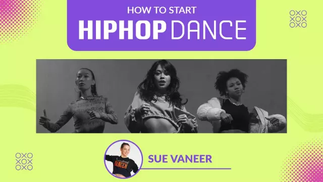 Dynamic Hip Hop Dance Tutorial Trending YouTube Thumbnail Template
