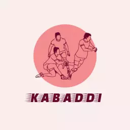 Dynamic Kabaddi Players Engaging in a Competitive Match Logo Template