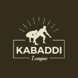 Dynamic Matchup in Kabaddi Showcasing Intense League Spirit Logo Template