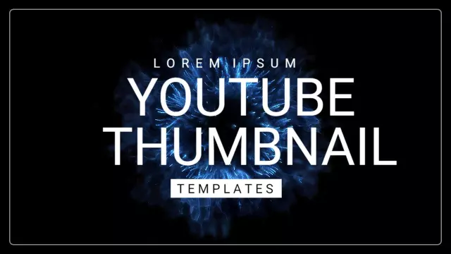 Dynamic Neon Energy Motion Trending YouTube Thumbnail Template