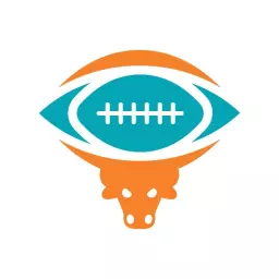 Dynamic Orange and Blue Rugby Logo Featuring Unique Design Template