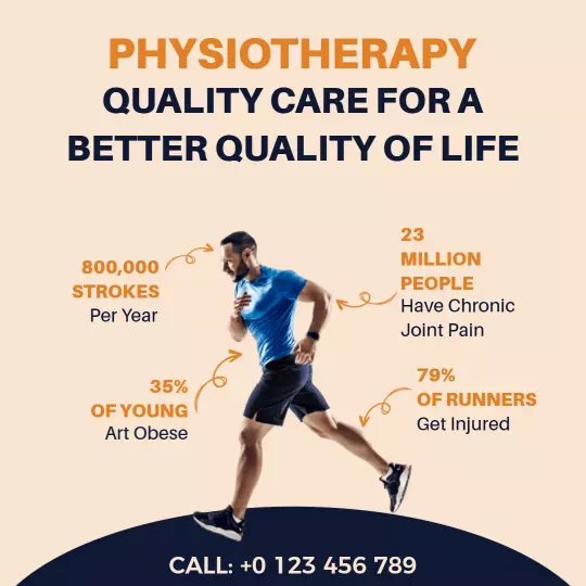 Dynamic Physiotherapy Promotion for Improved Quality of Life Ad Template