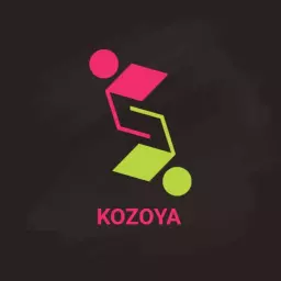 Dynamic Pink and Green Emphasizing NGO Services Logo Template