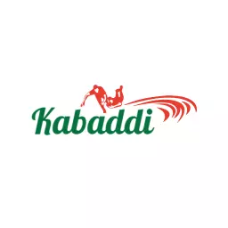 Dynamic Red Action Pioneers in Competitive Kabaddi Logo Template