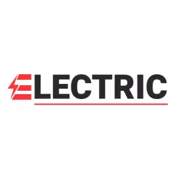 Dynamic Red and Black Electric Innovations Logo Template