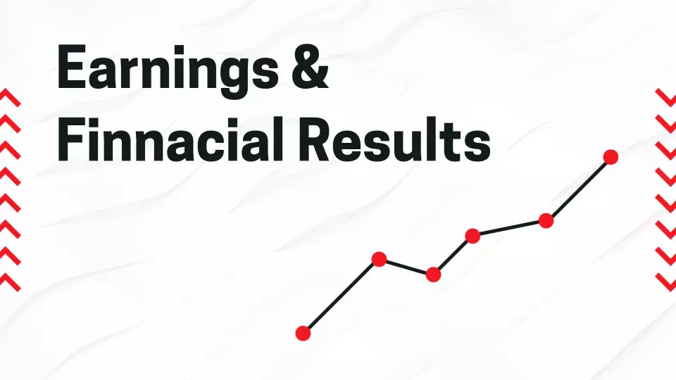 Dynamic Red Business Financial Performance Overview Presentation Template