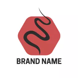 Dynamic Red Hexagonal Design Emphasizing Business Strategy Logo Template