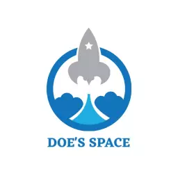 Dynamic Rocket Launch Representing Innovative Space Exploration Logo Template