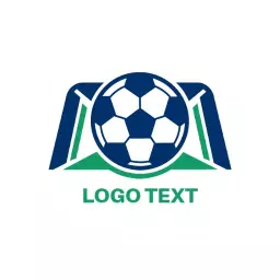 Dynamic Soccer Logo Featuring a Stylish Football Design Logo Template