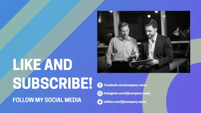 Dynamic Social Media Engagement Trending YouTube Thumbnail Template