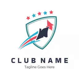 Dynamic Sports Elements Showcase Competitive Cornhole Logo Template