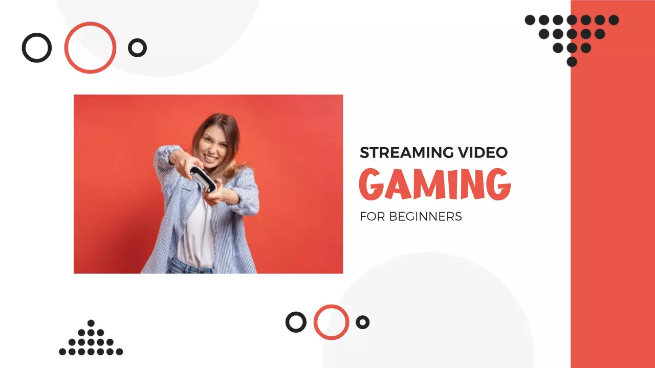 Dynamic Streaming Video Guide for New Gamers Banner Template