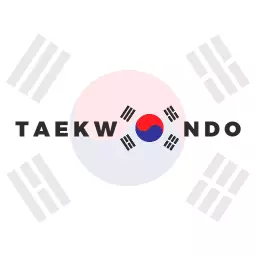 Dynamic Taekwondo Design Highlighting Korean Culture Logo Template