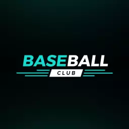 Dynamic Teal and White Design for Baseball Club Logo Template